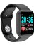 Y68 D20S Akıllı Bilezik 1.44 Inç Siyah Bluetooth Izle (Yurt Dışından) 1