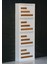 4 Raflı Mdf Dekorlu Metal Ayakkabılık 1