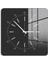 Cam Duvar Saati Kare 1035 30 x 30 cm 2