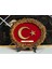 Polyester Çerçeveli Ay Yıldızlı Filografi Plaket – El Yapımı Türk Bayrağı Desenli 1