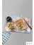 Luxury Pembe Mermer Desenli | Temperli Cam Kesme Tahtası - Cam Kesme Tablası 25*35 cm 1 Adet 2