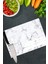 Luxury Kesim Panosu White Marble 1 Adet 5