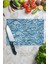 Luxury Kesme Tahtası, Kalın ve Kırılmaz Cama Baskı, Mavi Okyanus Çizim Baskılı - 21*30CM, Doğrama Tahtası 1 Adet 4