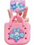 Sanrio Kt Kedi Ekose Balon Çiftler Anahtarlık Araba Anahtarlık Kolye Küçük Hediyeler (Yurt Dışından) 1