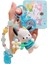 Sanrio Kt Kedi Ekose Balon Çiftler Anahtarlık Araba Anahtarlık Kolye Küçük Hediyeler (Yurt Dışından) 1
