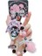 Sanrio Kt Kedi Ekose Balon Çiftler Anahtarlık Araba Anahtarlık Kolye Küçük Hediyeler (Yurt Dışından) 1