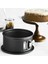 Luxury Patisse Yüksek Yuvarlak Altı Çıkabilen Kelepçeli Pasta Kalıbı (18CM) 1 Adet 2