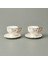 Luxury Kitchen 4 Parça Flower Fincan Seti - Beyaz 1 Adet 1