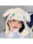 Luxury Sanrio Cinnamoroll Işıklı Kulakları Oynar Şapka Cinnamoroll Hediyeliik Rengarenk 1ADT 1 Adet 3