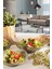 Luxury Angdesign Elisya Cam Salata Kasesi-4'lü Orta Boy Füme 1 Adet 4