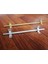 Luxury Merdiven Dip Çubuğu - Halı Çubuğu 130CM - Mat Gri 1 Adet 1
