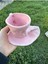 Luxury Iskandinav Yüz Şekilli Fincan Takımı 1 Adet 260 ml Pembe - Kupa Kahve Fincan Takımı 1 Adet 1