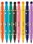 Luxury S&s 8 Renkli Çift Taraflı Neon Pen Eyeliner Seti 1 Adet 3
