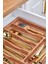 Luxury 7 Bölmeli Xl Çekmece Içi Kaşıklık Mutfak Kaşıklığı 37X50 1 Adet 3