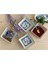 Luxury Stoneware Çerezlik 10 cm 4 Adet Blueblanc 1 Adet 1