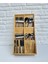 Luxury Bambu Ahşap Çekmeceiçi Dolapiçi Düzenleyici Organizer Çatal Kaşıklık Bıçaklık 20*38 cm 1 Adet 5