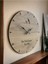 Ahşap Kuşlu (Bu Da Geçer Ya Hu) Minimalist Dekoratif Duvar Saati (40CM-40CM) 4