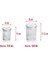Luxury 12'li Barok Yuvarlak 2 Boy Kavanoz Seti & Saklama Kabı & Erzak Kabı 6*500 ML,6*250 Ml) 1 Adet 5