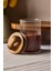 Luxury Acacia 210 ml Akasya Vakum Kapak Borosilikat Yuvarlak Cam Kavanoz 6.5X10 cm 1 Adet 2