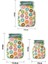 Luxury 9 Adet 3 Boy Kavanoz Görünümlü Kilitli Donutlu Saklama Poşeti / 150ML - 500ML - 620ML 1 Adet 2