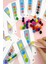 Luxury Montessori Renk Eşleştirme Eğitici Oyuncak-Test Tüp Boncuk Dizme Puzzle Oyuncak 1 Adet 1