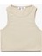 Bisiklet Yaka Kolsuz Dar Kesim Crop Basic Atlet 3