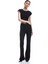 Kemerli Slim Fit Hafif Ispanyol Paça Kumaş Pantolon 1