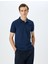 Slim Fit Kısa Kollu Pamuklu Polo Yaka Tişört 3