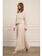 Kadın Etekli Takım Beige 31072 2