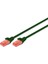 Cat 6 U-Utp Patch Cord, Cu, Lszh Awg 26/7, Length 0.25 M, Color Green 1