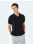 Slim Fit Kısa Kollu Pamuklu Polo Yaka Tişört 1