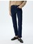 Slim Straight Fit Normal Bel Düğmeli Cepli Kot Pantolon - Slim Straight Jean 3