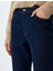 Slim Straight Fit Normal Bel Düğmeli Cepli Kot Pantolon - Slim Straight Jean 5