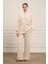 Kadın Pantolonlu Takım Beige 31071 1