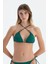 Koyu Yeşil Üçgen Küçük Bikini Üst 1
