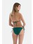 Koyu Yeşil Üçgen Küçük Bikini Üst 4