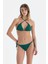 Koyu Yeşil Üçgen Küçük Bikini Üst 5