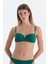 Koyu Yeşil Straplez Bikini Üst 1