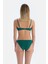 Koyu Yeşil Straplez Bikini Üst 2