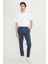 Pamuklu Slim Fit Dar Kesim Yan Cep Esnek Casual Pantolon 2