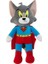 40CM Kedi ve Fare Tom Cat Jerry Rat Superman Serisi Peluş (Yurt Dışından) 1