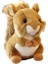 Simülasyon Sincap Küçük Hayvan Peluş Oyuncak Bebek Hamster Süsü Bebek Bebek Bebek (Yurt Dışından) 2