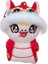Sevimli Maskot Anahtarlık Kolye Yaratıcı Peluş Oyuncak Bebek Araba Kolye Okul Çantası Kolye (Yurt Dışından) 1