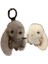 Vizon Peluş Tavşan Kolye Araba Anahtarlığı Çanta Kolye Peluş Bebek (Yurt Dışından) 1