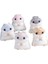 5 Sevimli Sevimli Mini Hamster Bebek Bebek Çantası Asılı Süslemeler Karikatür Küçük Hamster Peluş Bebekler (Yurt Dışından) 1
