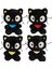 25CM Çikolata Kedi Peluş Bebek Oyuncak Çocuk Hediye (Yurt Dışından) 2