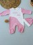 Lucky Baby Nakışlı Es Çizgi Boy Şapkalı Kız Bebek Tulumu Pembe 1