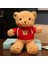 Kazak Teddy Ayı Ayı Doğum Günü Bebek Peluş Oyuncak Zemin Itme Halkası Sevgililer Günü Hediyesi (Yurt Dışından) 1