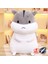 Hamster Bebek Peluş Oyuncak Yastık Bebek Bez Bebek Yumuşak ve Rahat Çocuklar Için Kız Arkadaş Doğum Günü Hediyesi (Yurt Dışından) 1