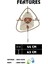 Color Clock - Metal Dekoratif Duvar Saati - Bohem Saat - Ev Ofis Salon Duvar Saatleri - CC007-1 2